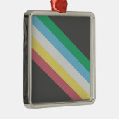 Markering van gehandicaptenrechten metalen ornament (Rechts)