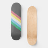 Markering van gehandicaptenrechten persoonlijk skateboard (Voorkant)