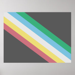 Markering van gehandicaptenrechten poster