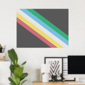 Markering van gehandicaptenrechten poster (Thuiskantoor)