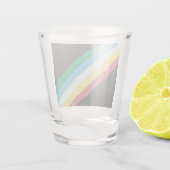 Markering van gehandicaptenrechten shot glas (Achterkant)