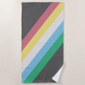 Markering van gehandicaptenrechten strandlaken (Voorkant)