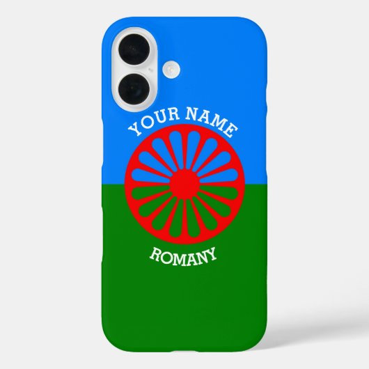 Markering van gepersonaliseerde officiële Roma-zig Case-Mate iPhone Case (Achterkant)