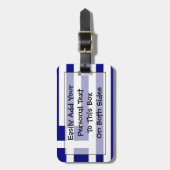 Markering van Griekenland - Easy ID Personal Bagagelabel (Voorkant verticaal)
