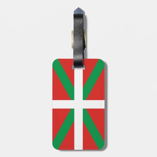Markering van het Baskische Bagagelabel (Achterkant verticaal)