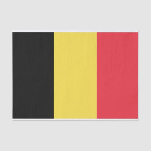 Markering van het Belgische weefselpapier Tissuepapier (Voorkant)