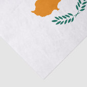Markering van het Cypriotische weefselpapier Tissuepapier (Detail)