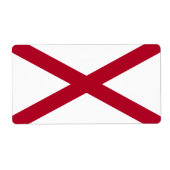 Markering van het etiket van Alabama (Voorkant)