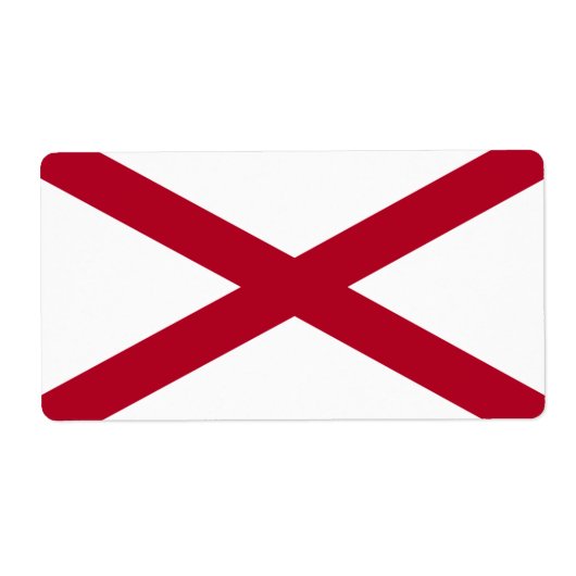Markering van het etiket van Alabama (Voorkant)