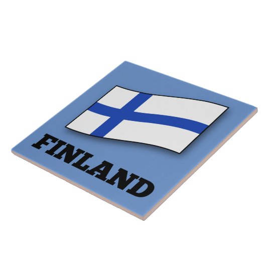 Markering van het Finse model Tegeltje (Zijkant)