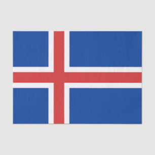 Markering van IJslands weefselpapier Tissuepapier