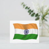 Markering van India Briefkaart (Staand voorkant)