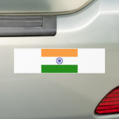 Markering van India Bumpersticker (Op auto)