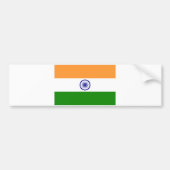 Markering van India Bumpersticker (Voorkant)