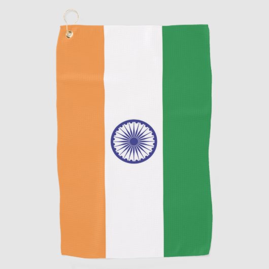 Markering van India Golfhanddoek (Voorkant)