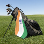 Markering van India Golfhanddoek (Groen)