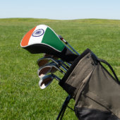 Markering van India Golfheadcover (Insitu)