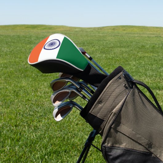Markering van India Golfheadcover (Insitu)