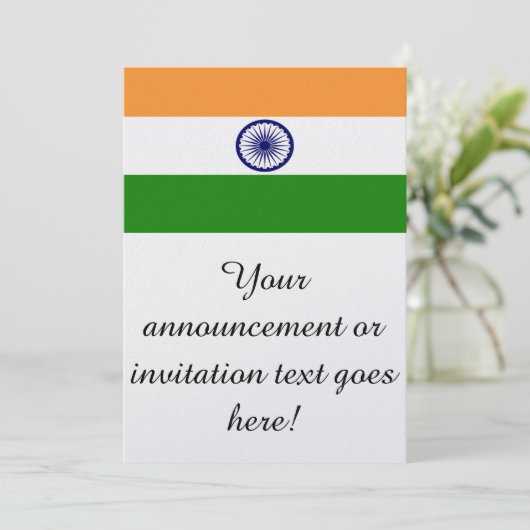 Markering van India Kaart (Staand voorkant)