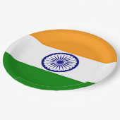 Markering van India Papieren Bordje (Gekanteld)