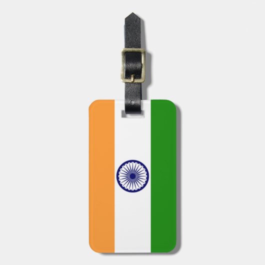 Markering van India Personal Easy ID Bagagelabel (Voorkant verticaal)