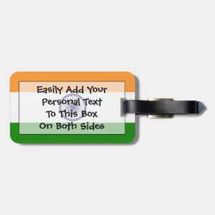 Markering van India Personal Easy ID Bagagelabel