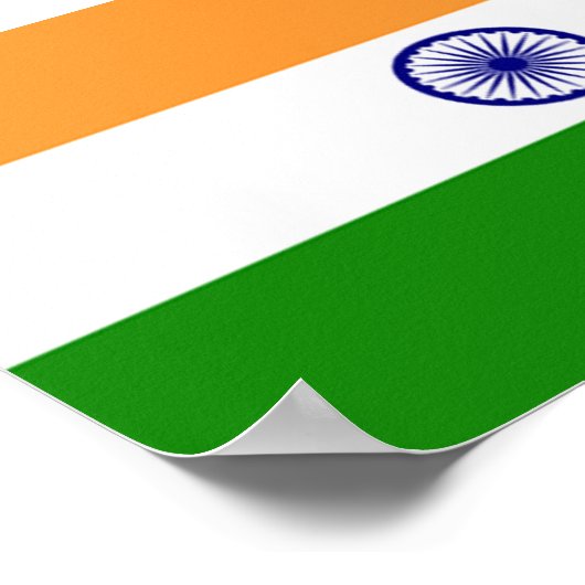 Markering van India Poster (Hoek)