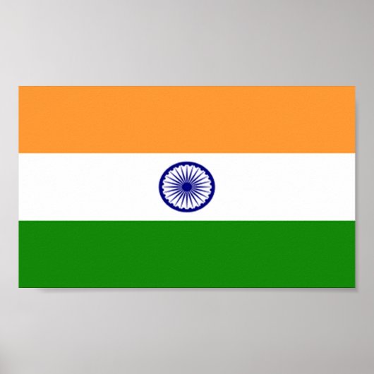 Markering van India Poster (Voorkant)