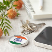 Markering van India Sleutelhanger (Zijkant)
