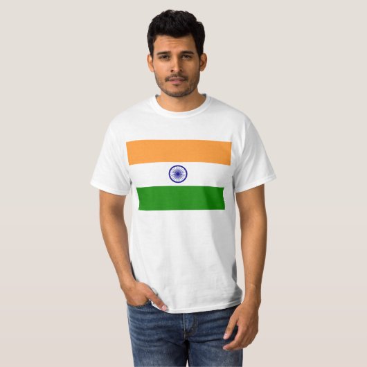 Markering van India T-Shirt (Voorkant volledig)