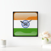 Markering van India Vierkante Klok (Huis)