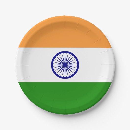 Markering van Indiase papieren Borden Bordje (Voorkant)