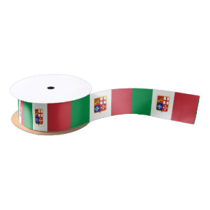 Markering van Italië Satijnen Lint