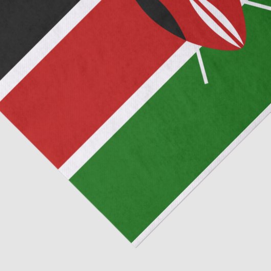 Markering van Keniaanse weefselpapier Tissuepapier (Detail)