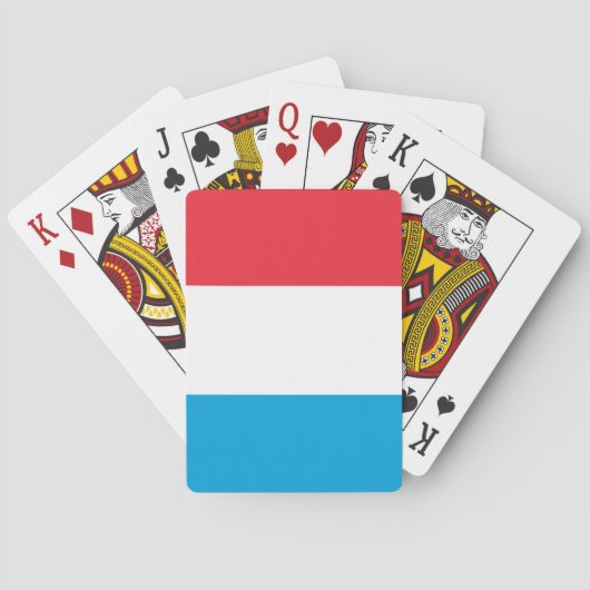 Markering van Luxemburgse speelkaarten (Achterkant)