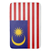 Markering van Maleisië Badmat (Voorkant Verticaal)