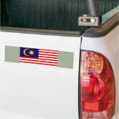 Markering van Maleisië Bumpersticker (Op Truck)