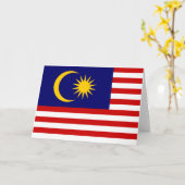 Markering van Maleisië Kaart (Gele Bloem)