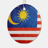 Markering van Maleisië Keramisch Ornament (Links)