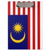 Markering van Maleisië Klembord (Voorkant)