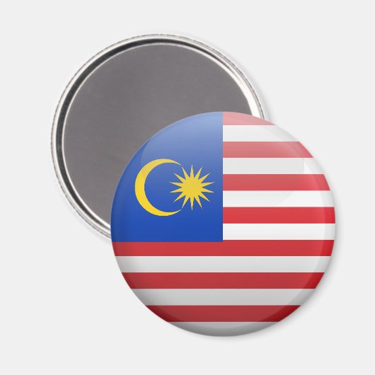 Markering van Maleisië Magneet (Voorkant / Achterkant)