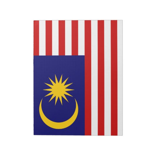 Markering van Maleisië Notitieblok (Linkerzijde)