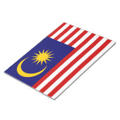 Markering van Maleisië Notitieblok (Schuin)