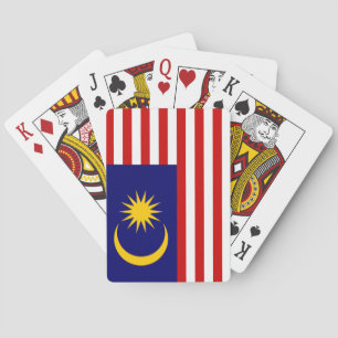 Markering van Maleisië Pokerkaarten