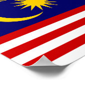 Markering van Maleisië Poster (Hoek)