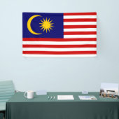 Markering van Maleisië Spandoek (Beurs)