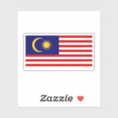 Markering van Maleisië Sticker (Vel)