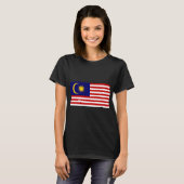 Markering van Maleisië T-shirt (Voorkant volledig)