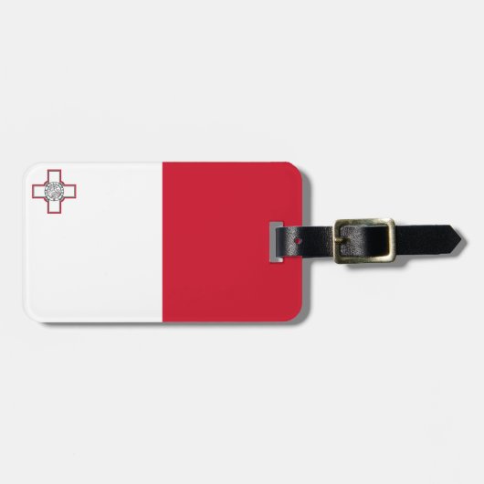 Markering van Malta Bagagelabel (Voorkant horizontaal)