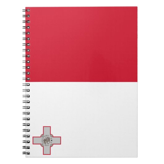 Markering van Malta Notitieboek (Voorkant)